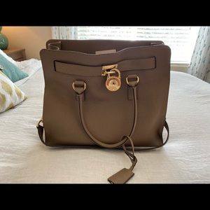 Michael Kors Tan Leather Handbag